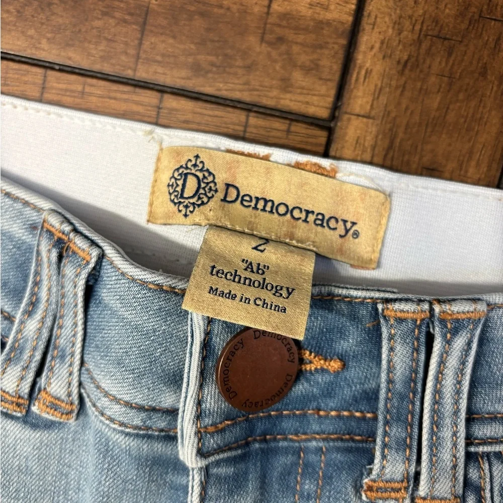 Democracy Light Blue Skinny Jeans - Picture 2 of 3